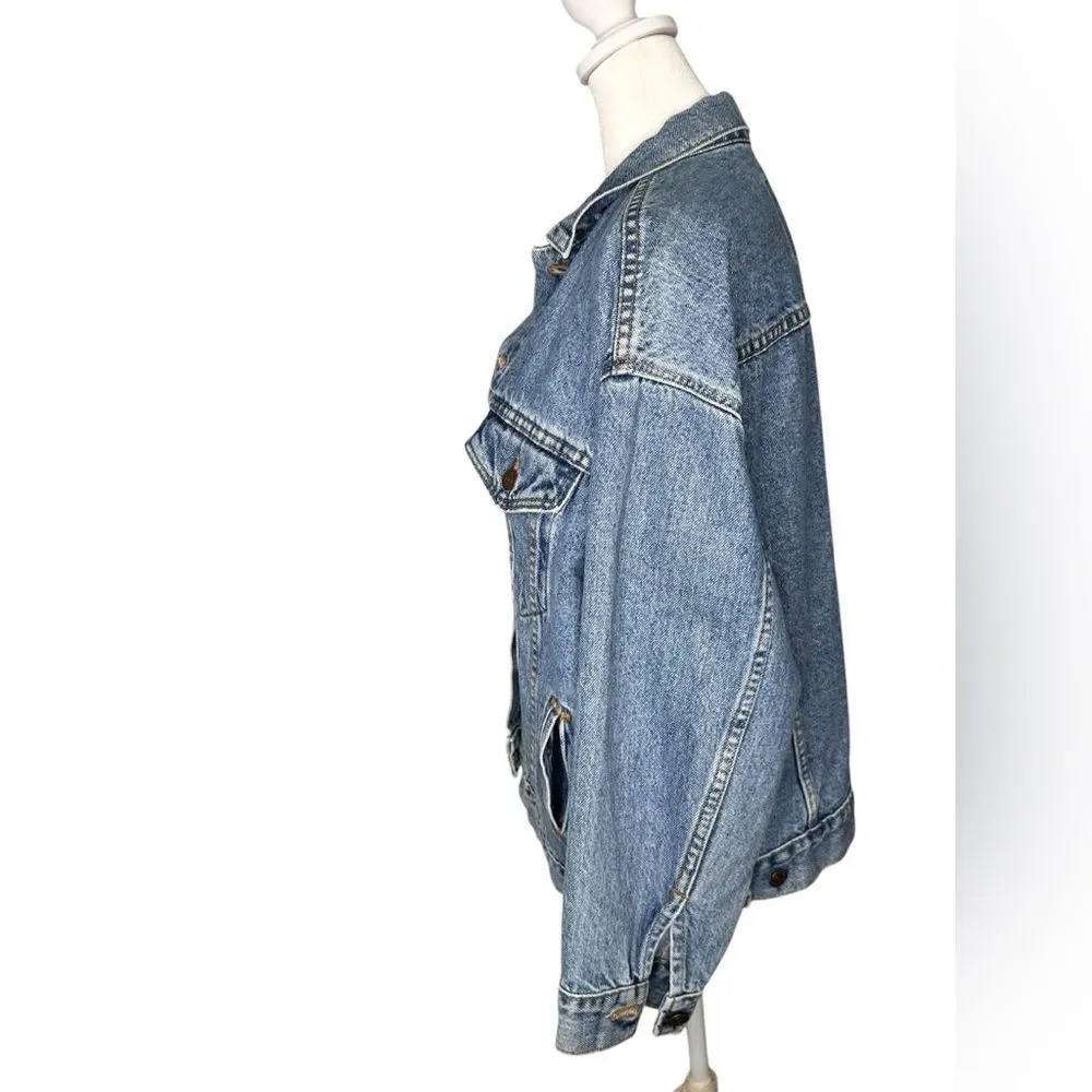 Vintage 90s Made in USA Levi Strauss Blue Trucker Classic Denim Jacket